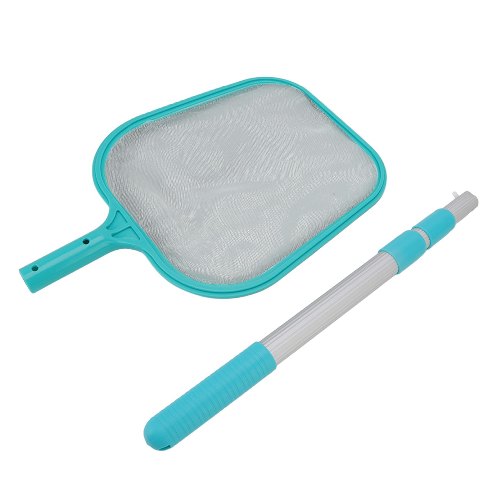 Swimming Pool Skimmer Net Plastic Nylon Green Leaf Rake Cleaning Tool for Hot view 2
