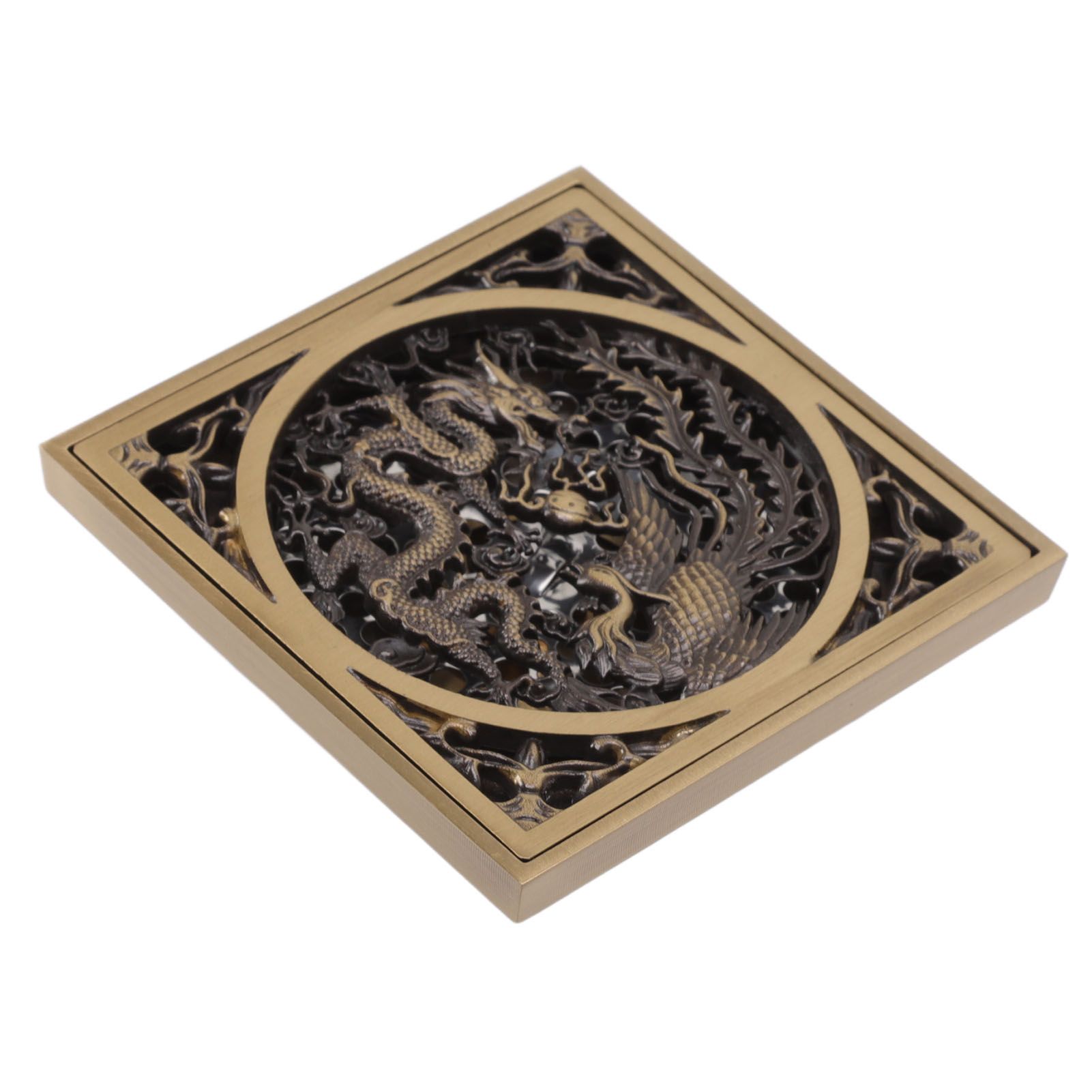 Antique Deodorant Floor Drain European Style Square Shower Floor Drain for view 7