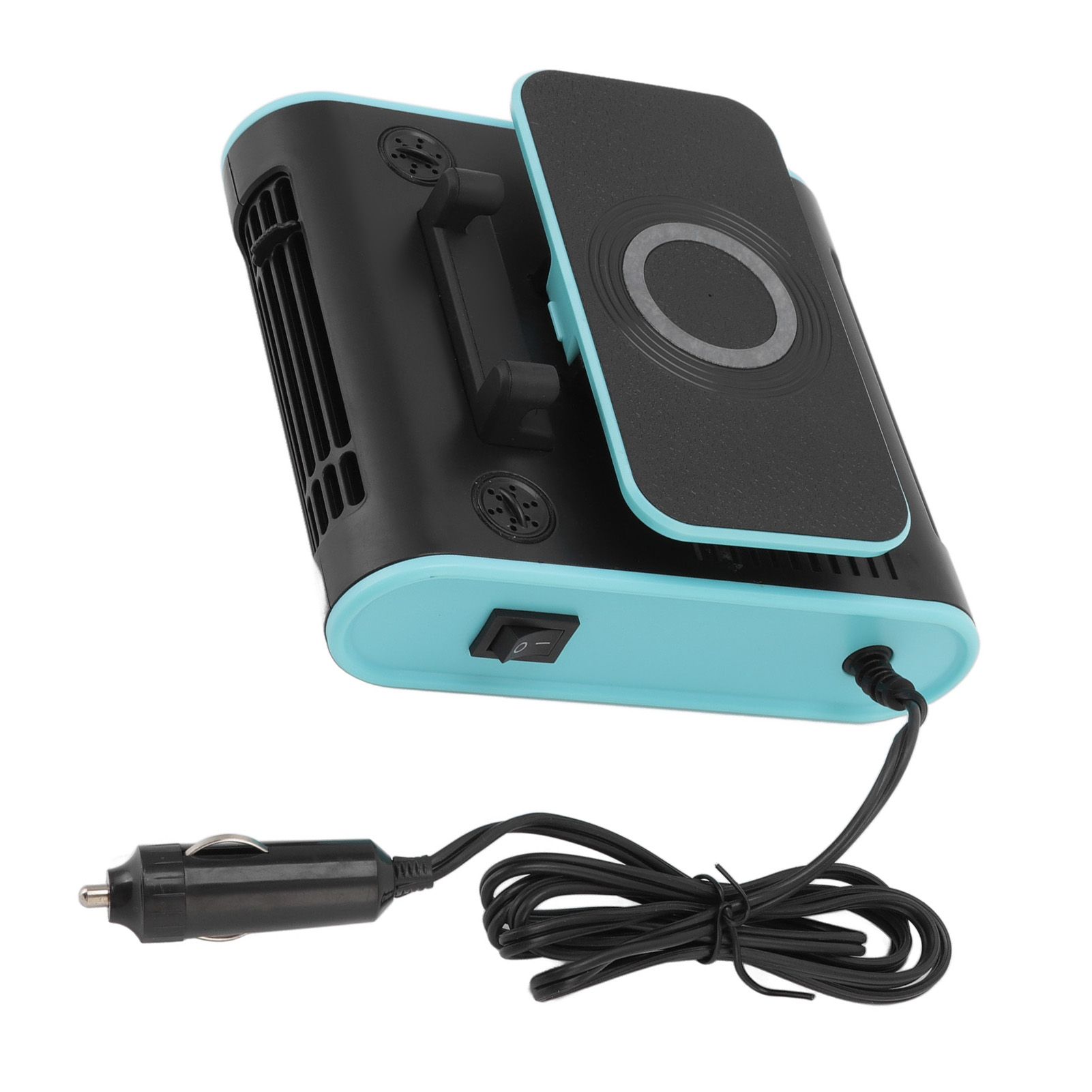 4 in 1 Car Fan ABS 5V Multifunctional Wireless Charger Scented Piece Car view 7