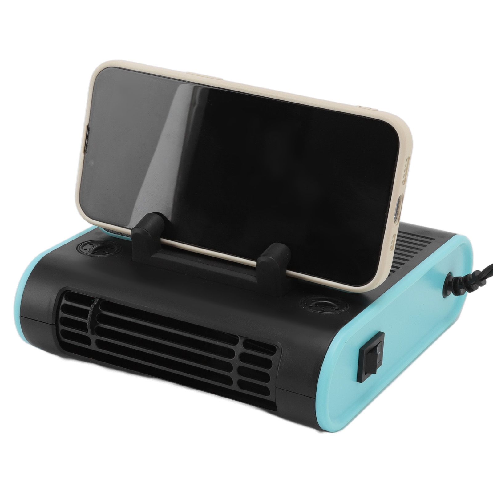 4 in 1 Car Fan ABS 5V Multifunctional Wireless Charger Scented Piece Car view 9
