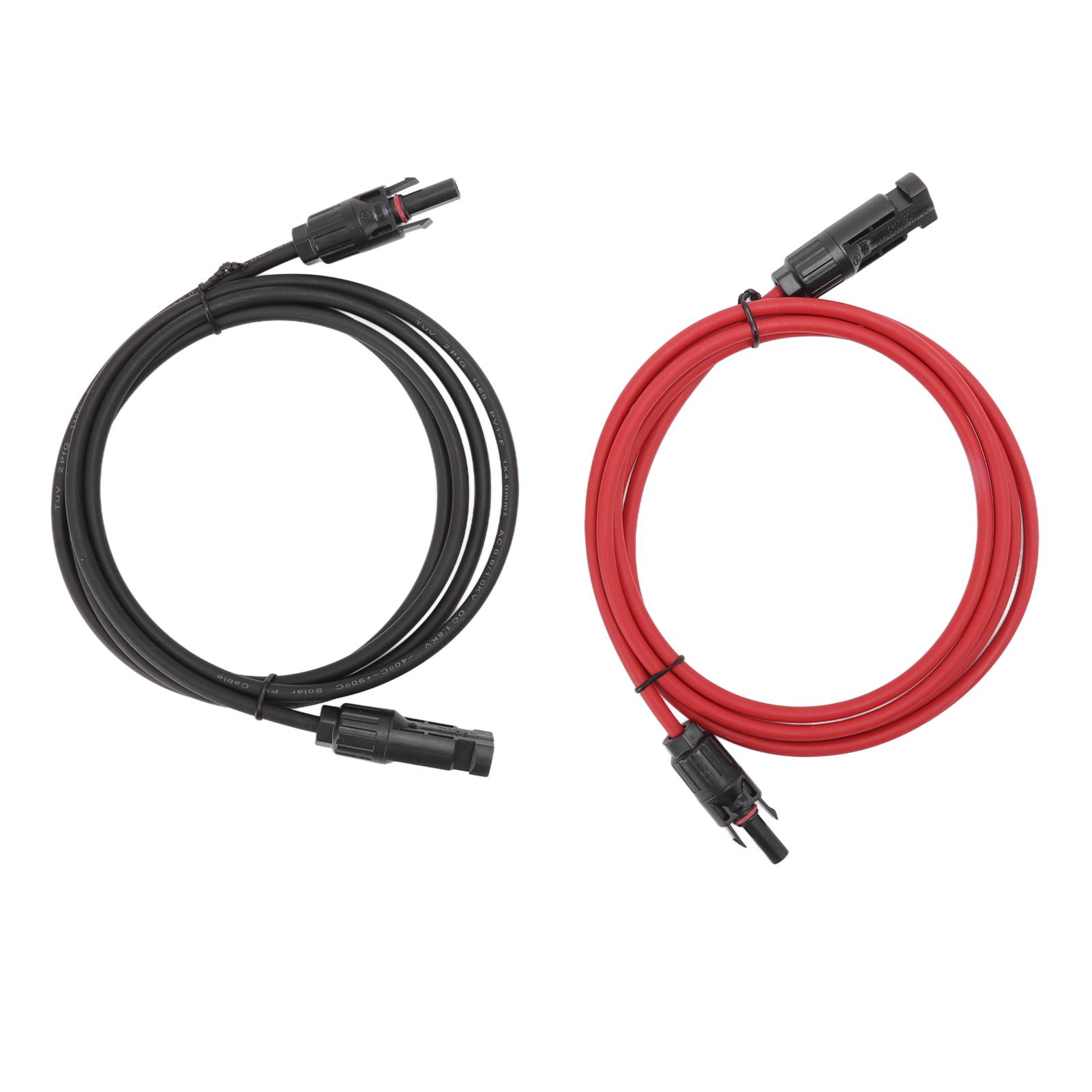 Solar Panel PV Cable Black Red Solar Panel Extension Cable with Male and