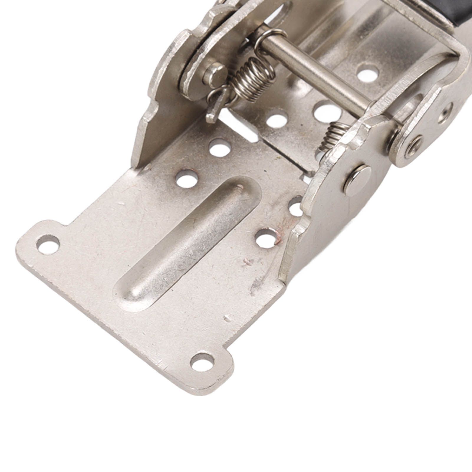 2Pcs Folding Hinges Zinc Alloy 180 Degree Self Locking Hinge Set Hardware for view 13