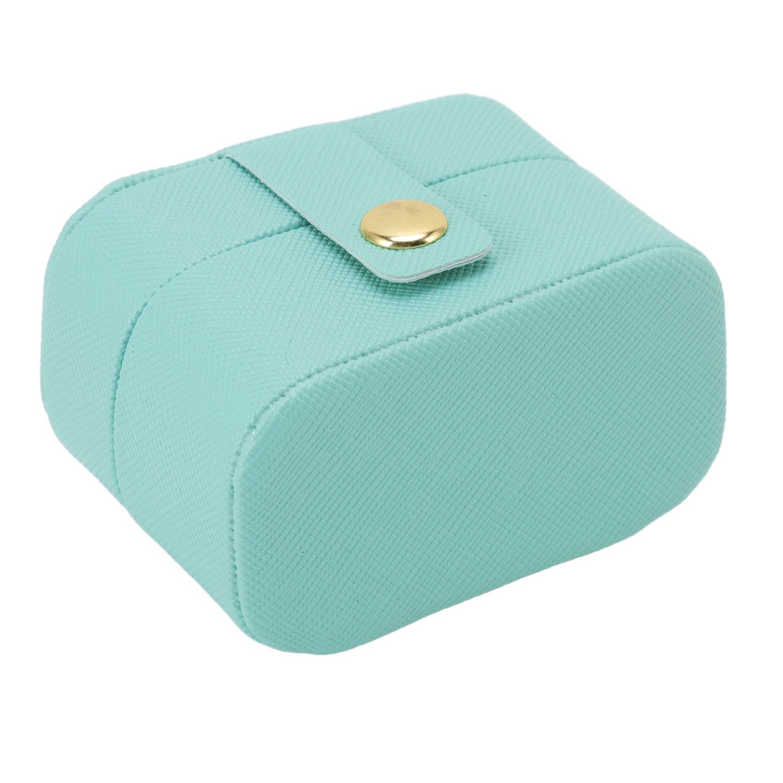 Mini Ring Storage Box PU Leather Small Jewelry Box Organizer Small Travel view 7