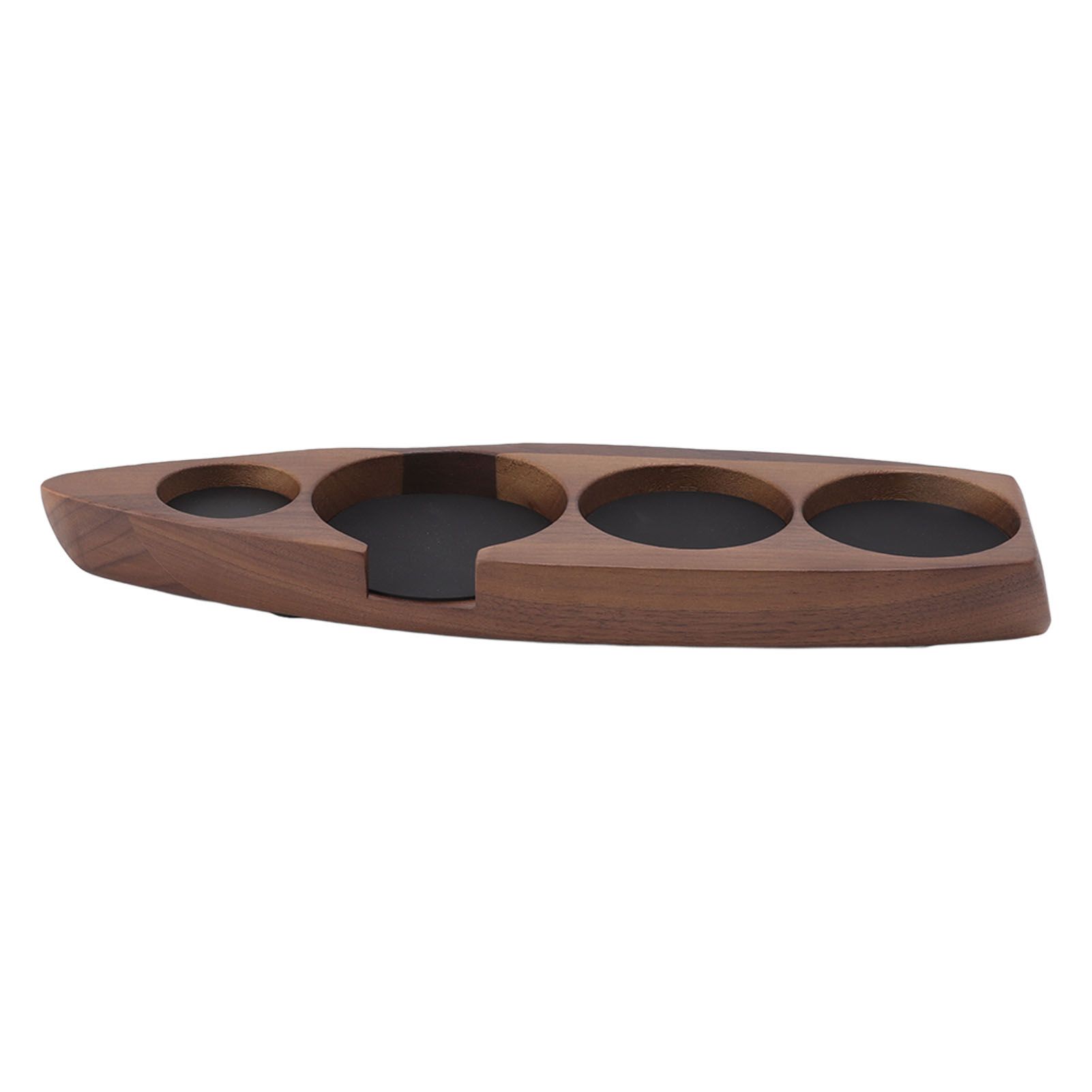 Wooden Coffee Tamper Holder Coffee Tamper Mat Stand Coffee Maker Support view 3