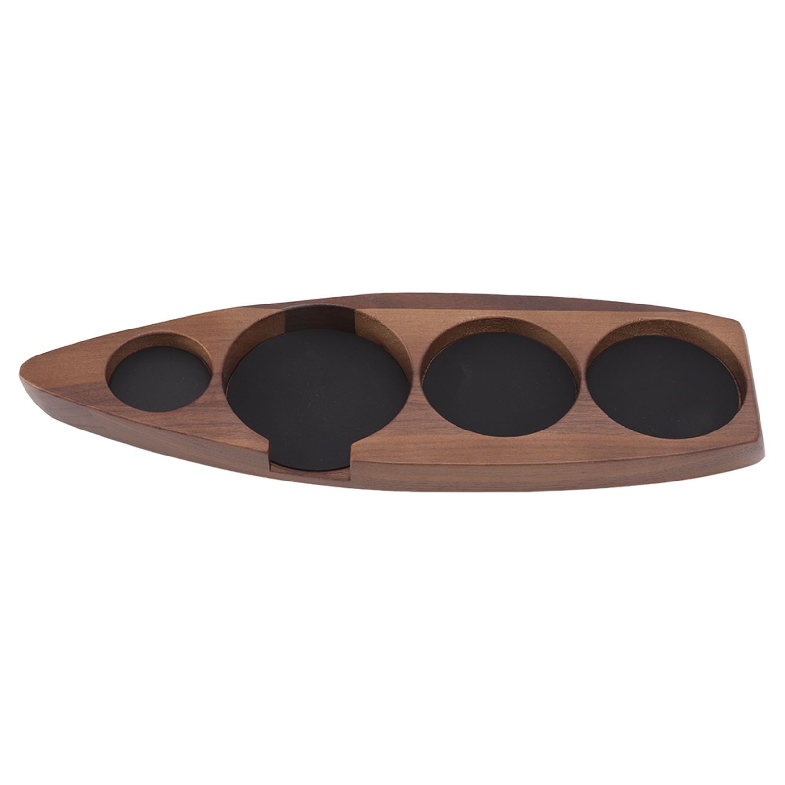 Wooden Coffee Tamper Holder Coffee Tamper Mat Stand Coffee Maker Support view 5