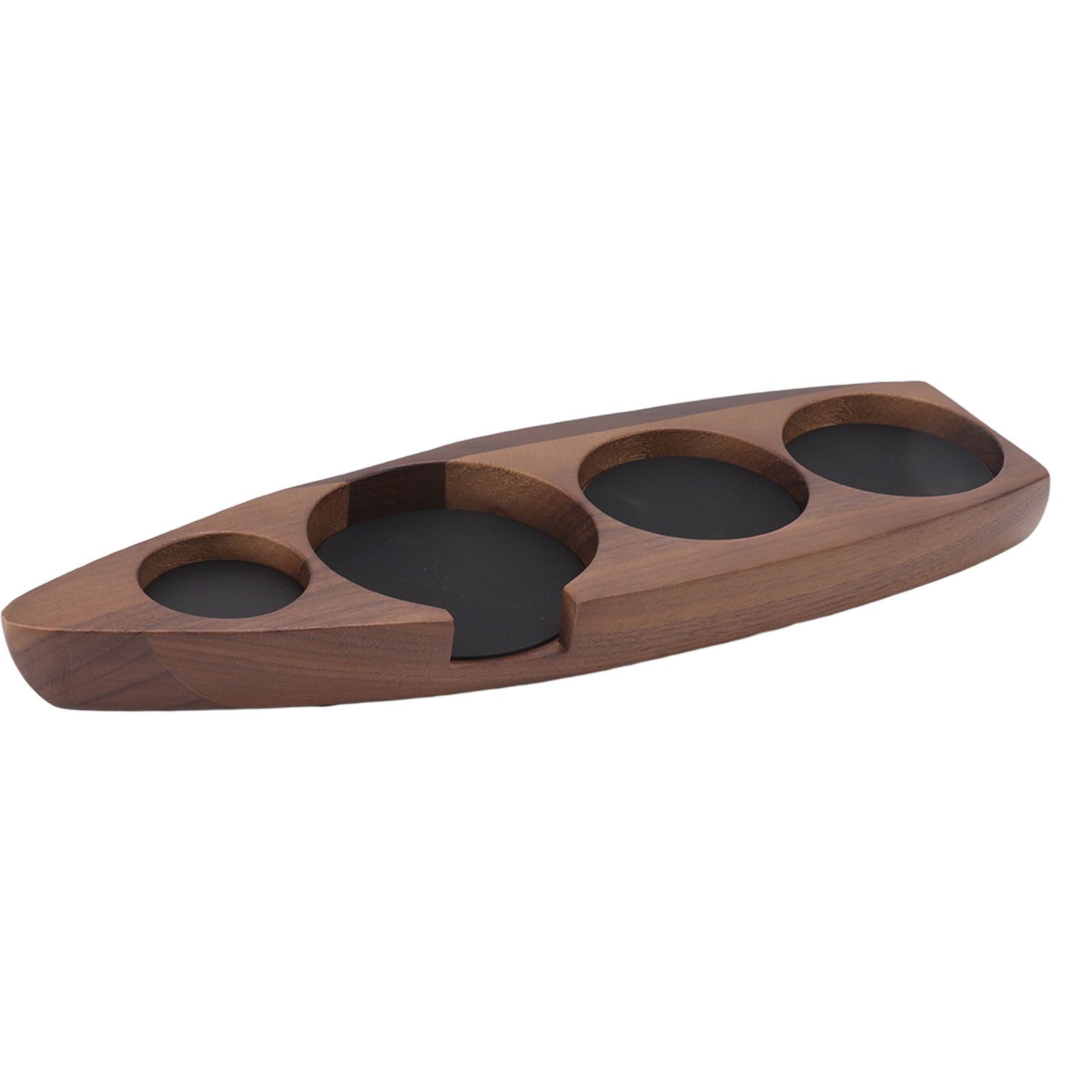 Wooden Coffee Tamper Holder Coffee Tamper Mat Stand Coffee Maker Support view 6
