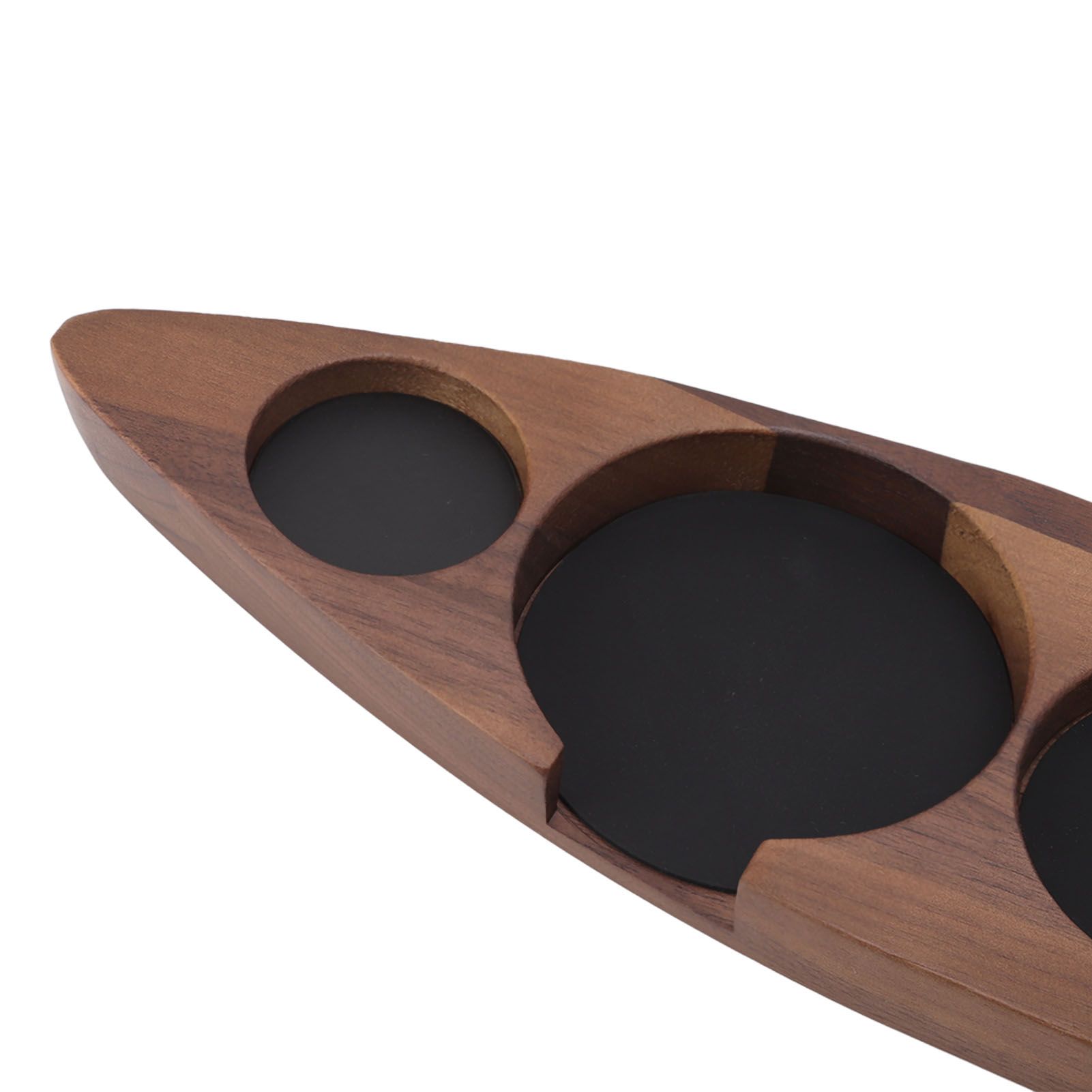 Wooden Coffee Tamper Holder Coffee Tamper Mat Stand Coffee Maker Support view 14