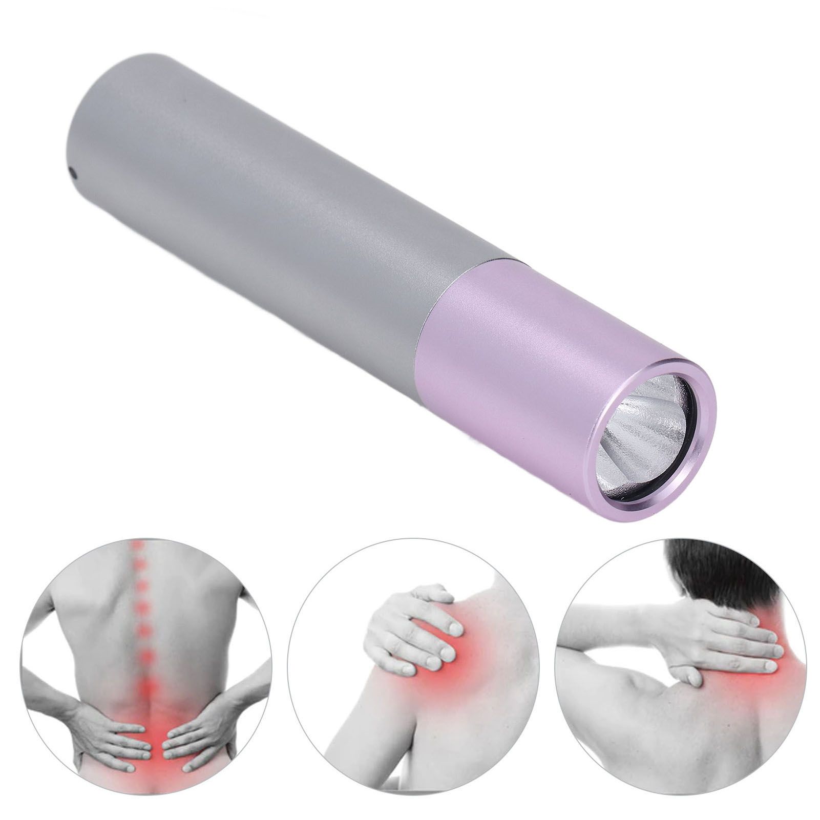 Near Infrared Lighting Treatment Torch 630 660 850nm Purple Cover LED Red view 12