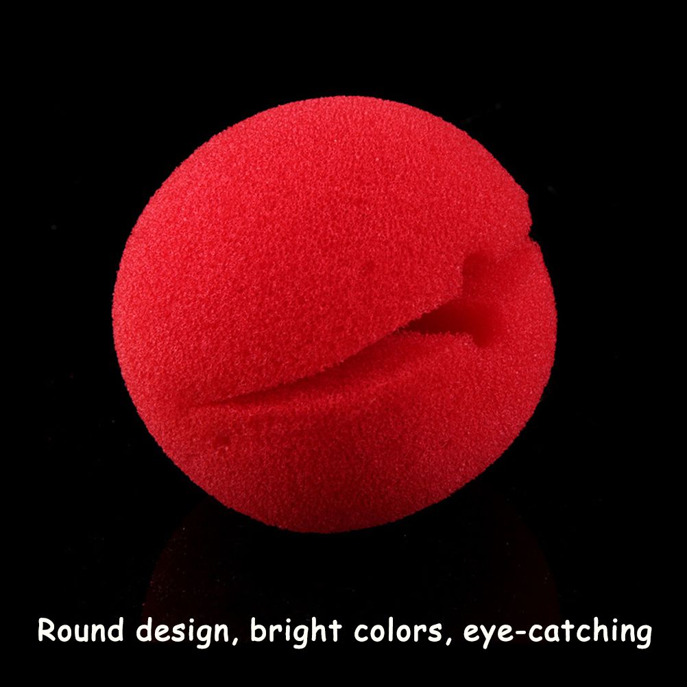 Sponge Nose Soft Clown Nose Funny Cosplay Prop for Halloween Costume Party view 5