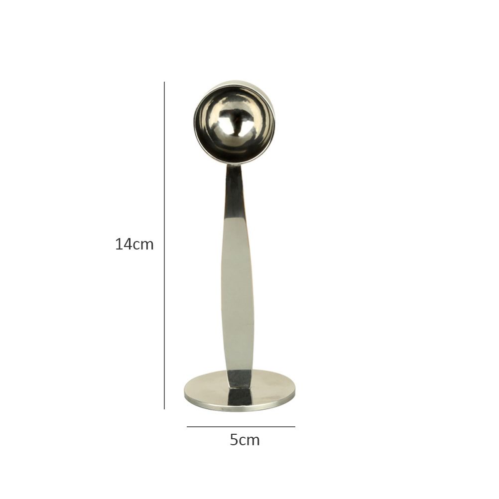 2 in 1 Coffee Spoon Espresso Tamper and Coffee Measure Spoon Dual Purpose view 2