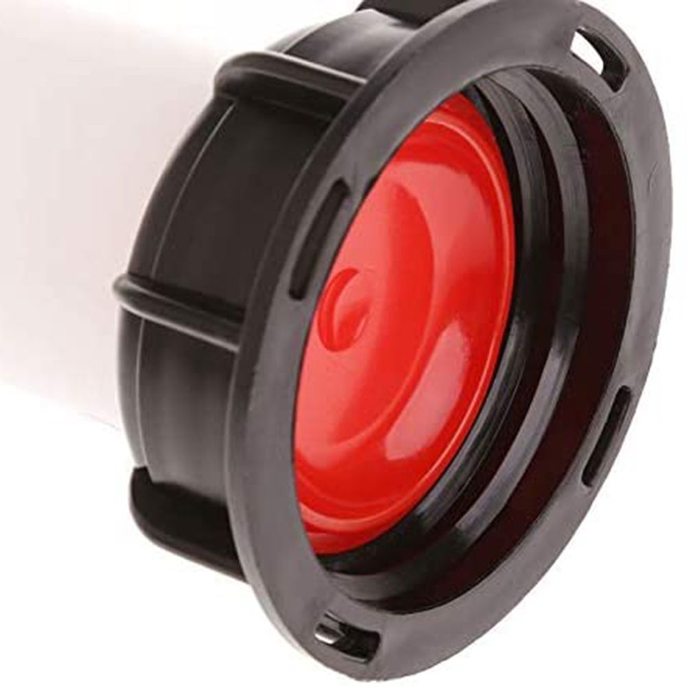IBC Tote Tank Drain Cover Extension Outlet Hose Nozzle Valve Valve Inner Thread view 2