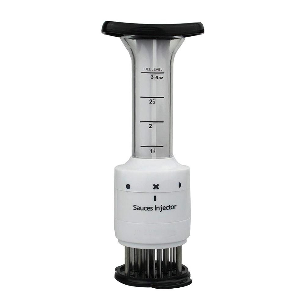 Sauce Injector Meat Marinade Injector with 27 Stainless Steel Needle 3 Oz