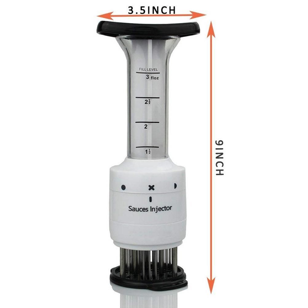 Sauce Injector Meat Marinade Injector with 27 Stainless Steel Needle 3 Oz view 4