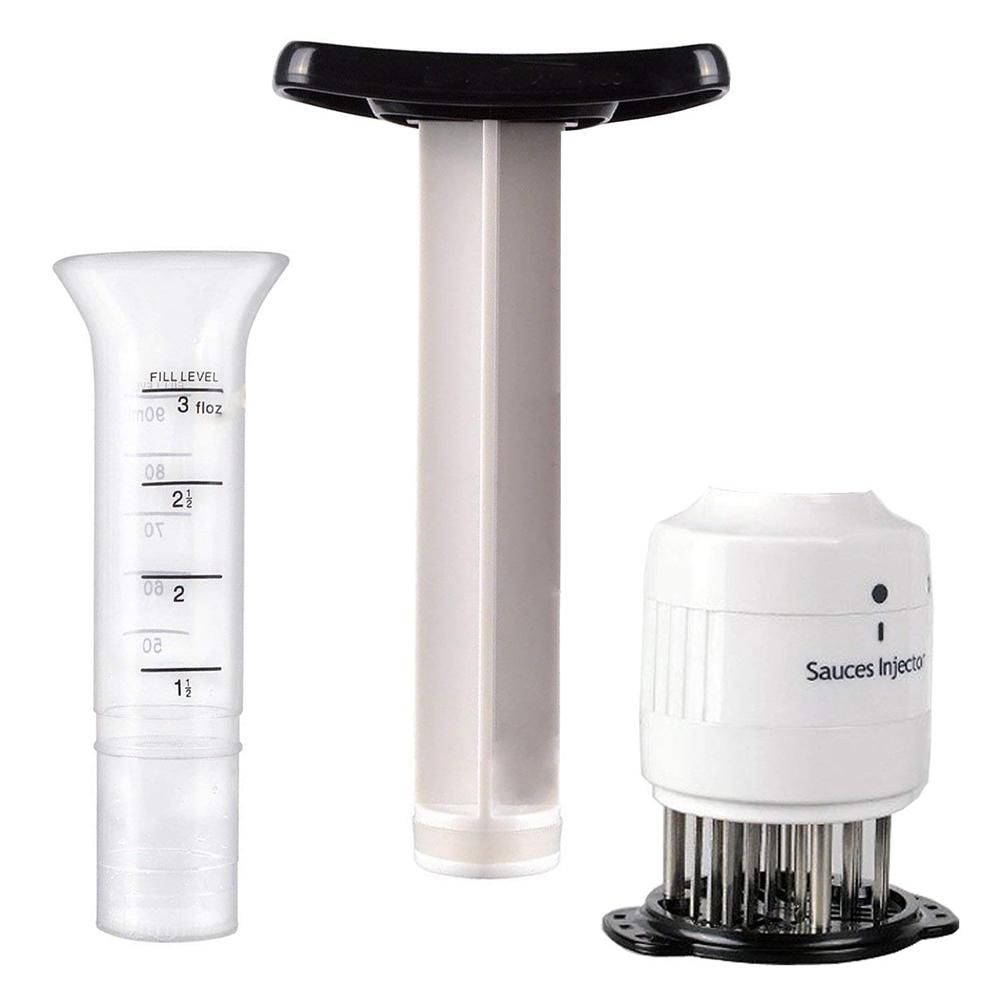 Sauce Injector Meat Marinade Injector with 27 Stainless Steel Needle 3 Oz view 5