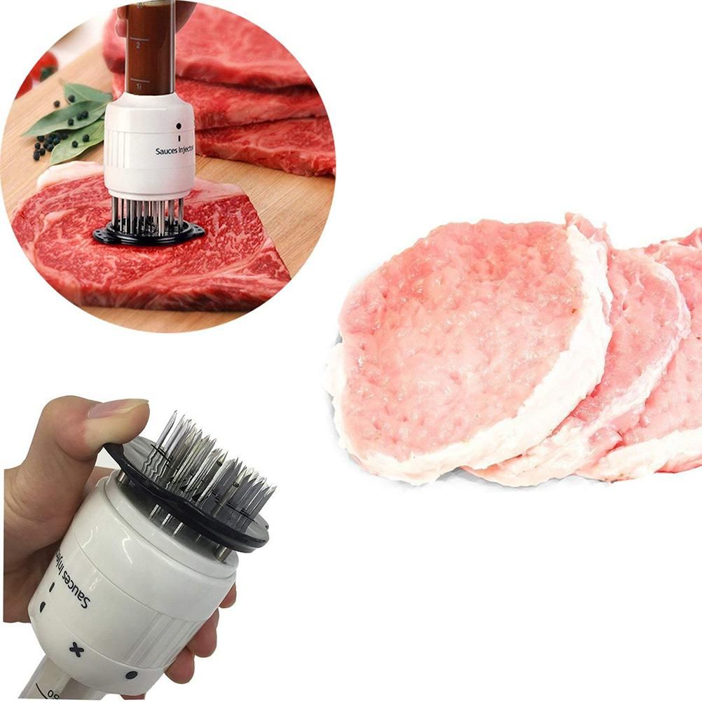 Sauce Injector Meat Marinade Injector with 27 Stainless Steel Needle 3 Oz view 6