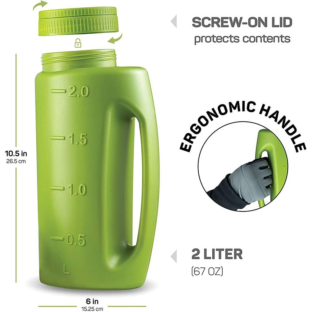 Hand Held Spreader Hand Spreader Shaker Fertilizer Salt Spreader Ice Salt view 2