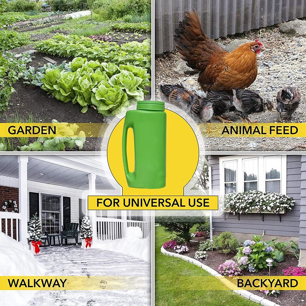 Hand Held Spreader Hand Spreader Shaker Fertilizer Salt Spreader Ice Salt view 3