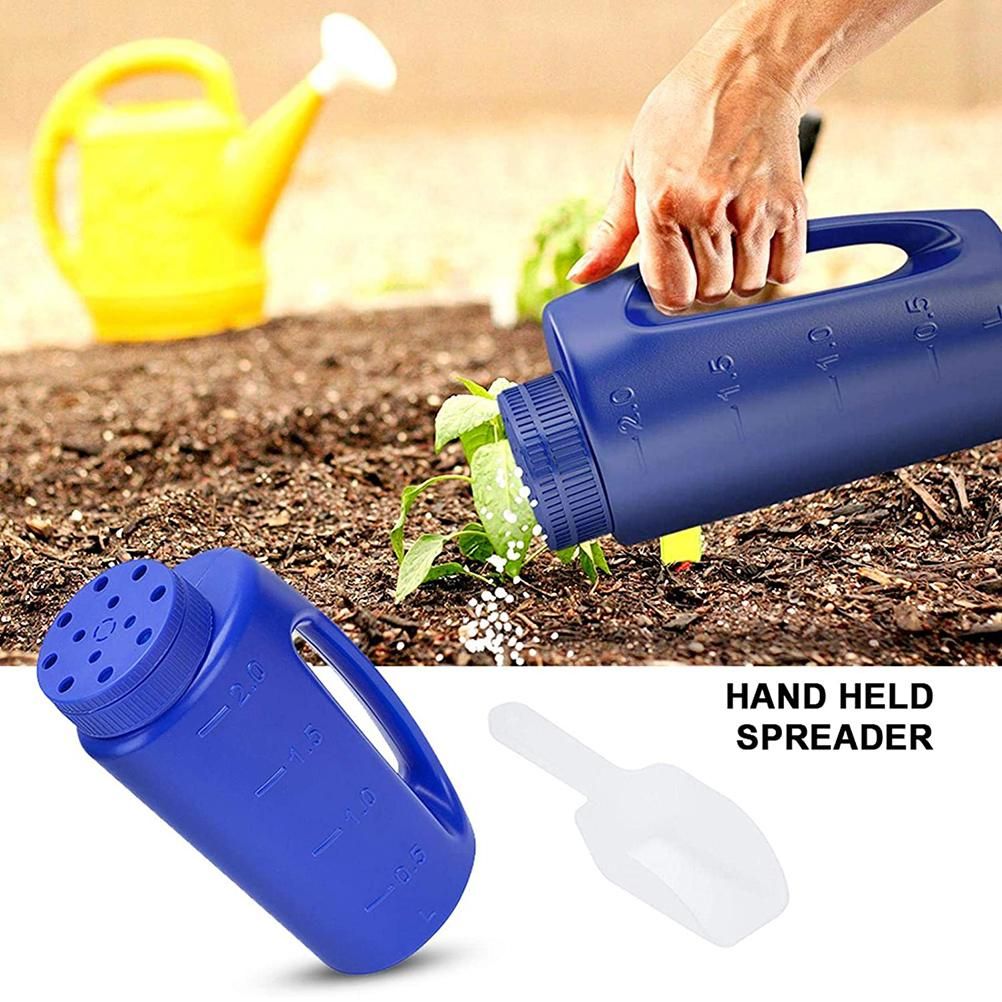 Hand Held Spreader Hand Spreader Shaker Fertilizer Salt Spreader Ice Salt view 4