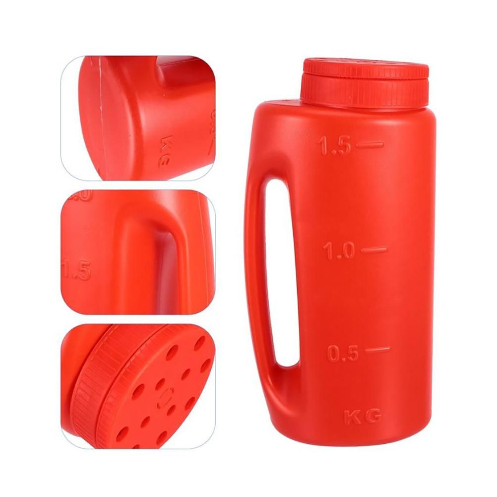 Hand Held Spreader Hand Spreader Shaker Fertilizer Salt Spreader Ice Salt view 3
