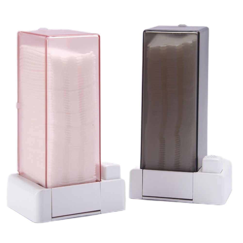Automatic Cotton Pad Dispenser Press Out Makeup Cotton Holder Dispenser view 10