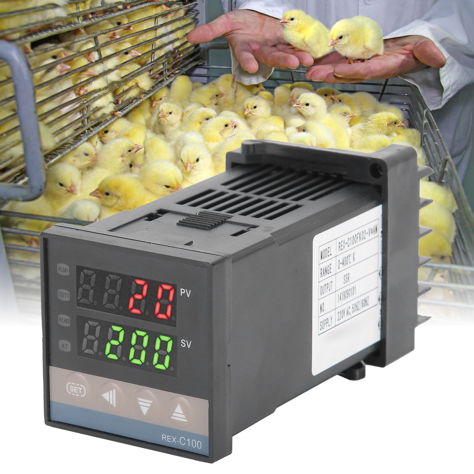 Temperature Controller Intelligent PID Digital Incubator Thermostat Poultry view 9