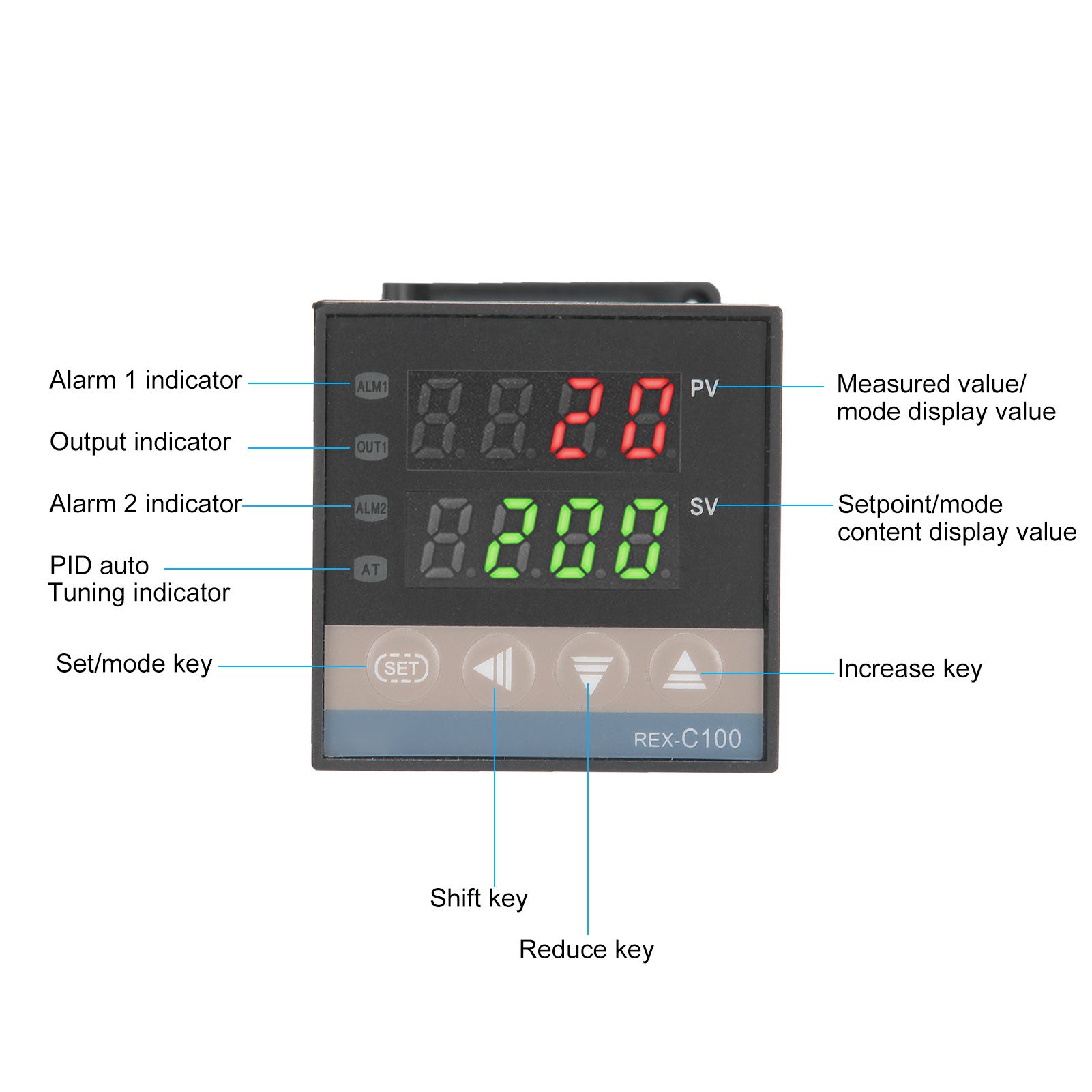 Temperature Controller Intelligent PID Digital Incubator Thermostat Poultry view 14