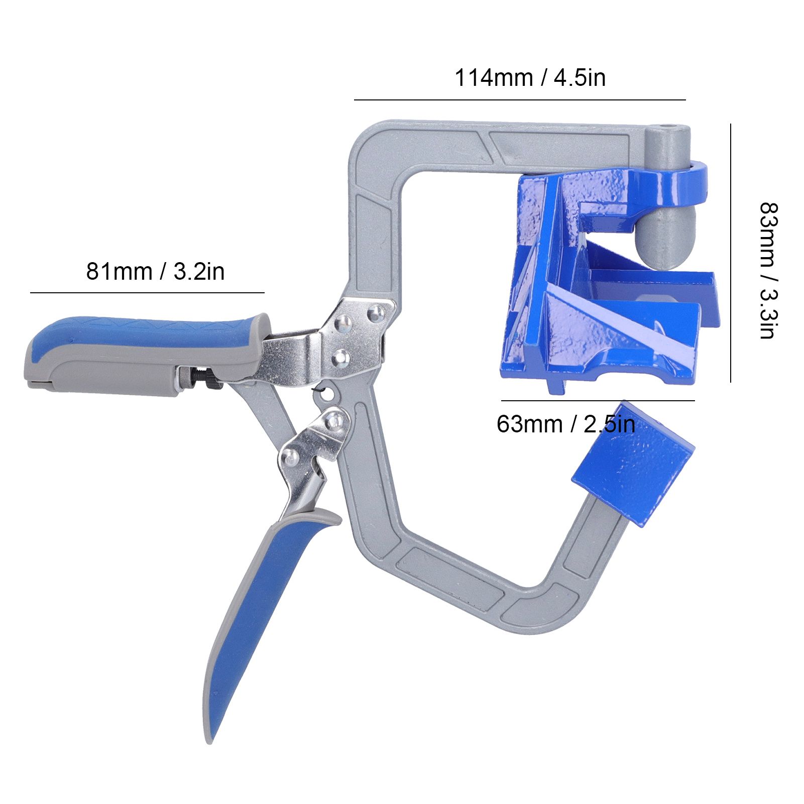 Angle Punch Fixer Multifunction 90 Degree Right Angle Corner Clamp Woodworking view 11