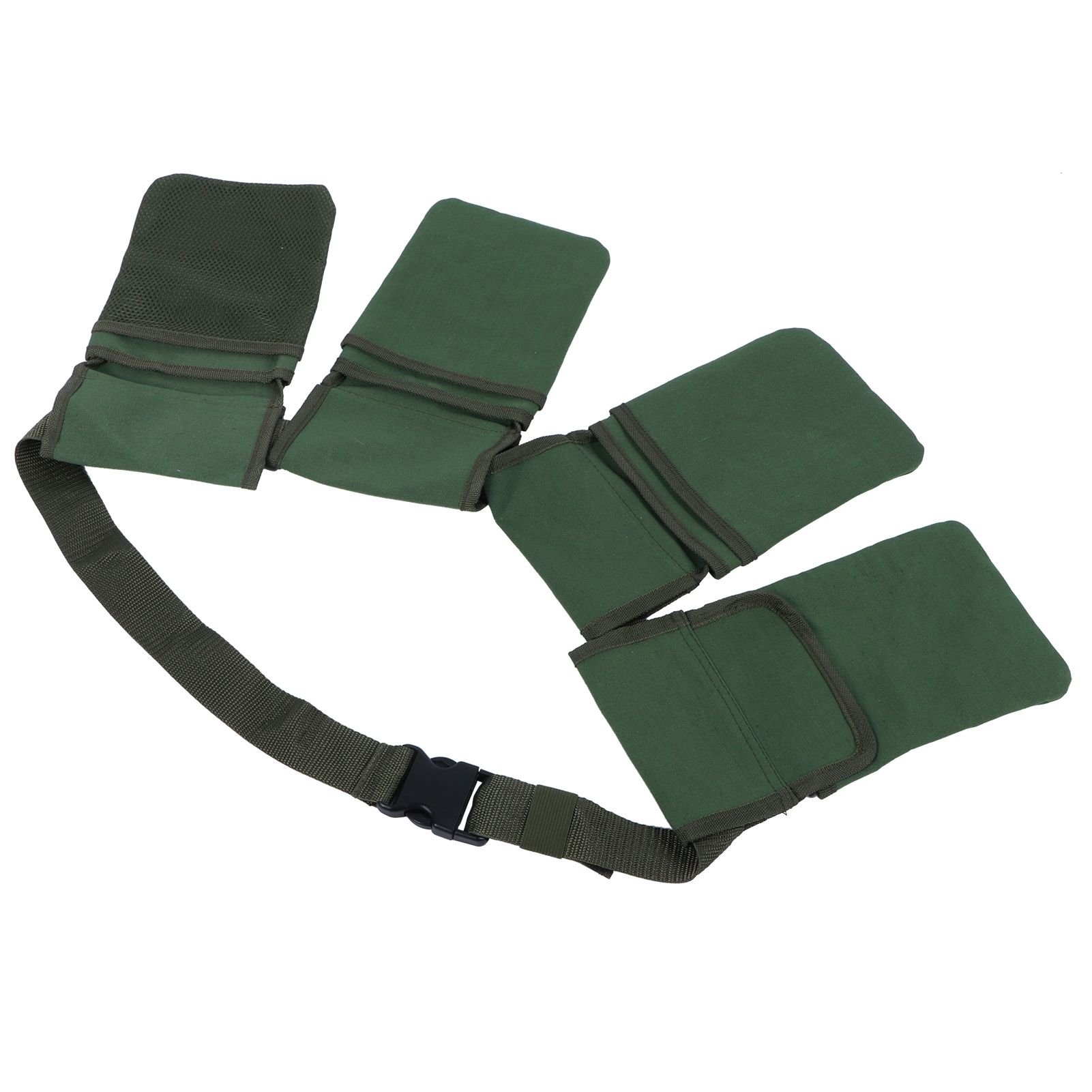 Garden Tool Storage Bag Waist Belt Hanging Pouch 4‑Pockets Organizer Gardening view 4