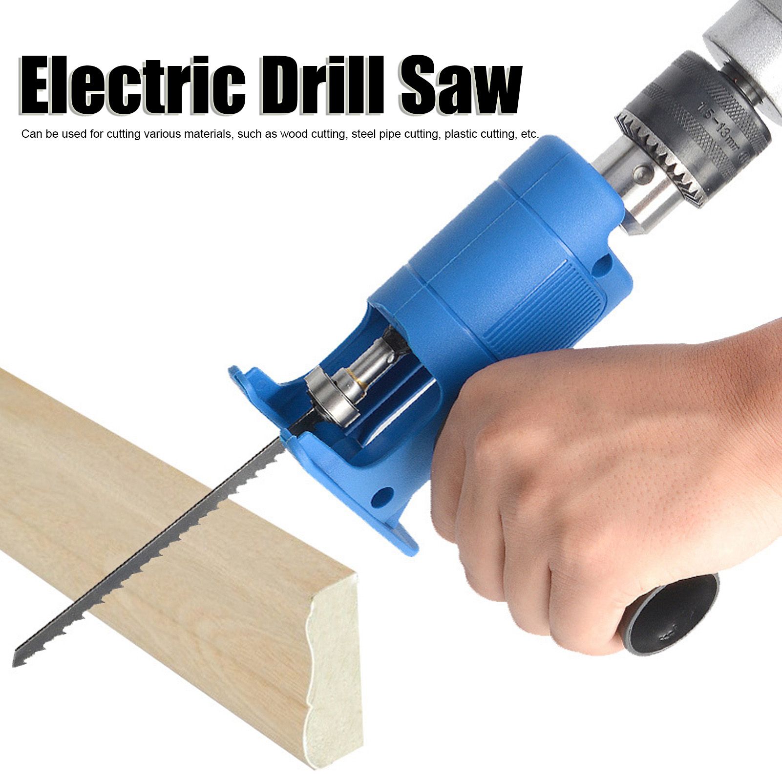 Household Reciprocating Saw Electric Drill Modified to Jig Saw Portable Tool view 12