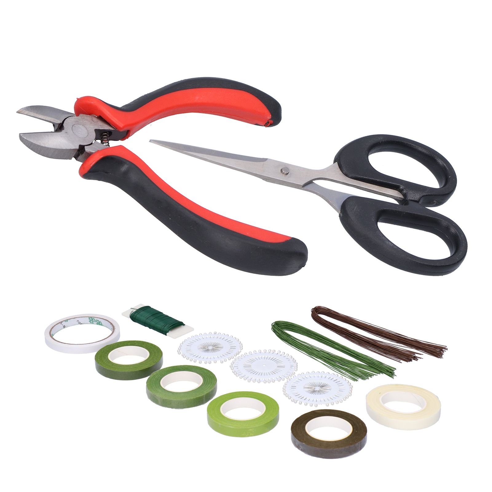 14Pcs set DIY Floral Tool Set Band DoubleSided Adhesive Tape Paint Line Flower view 2