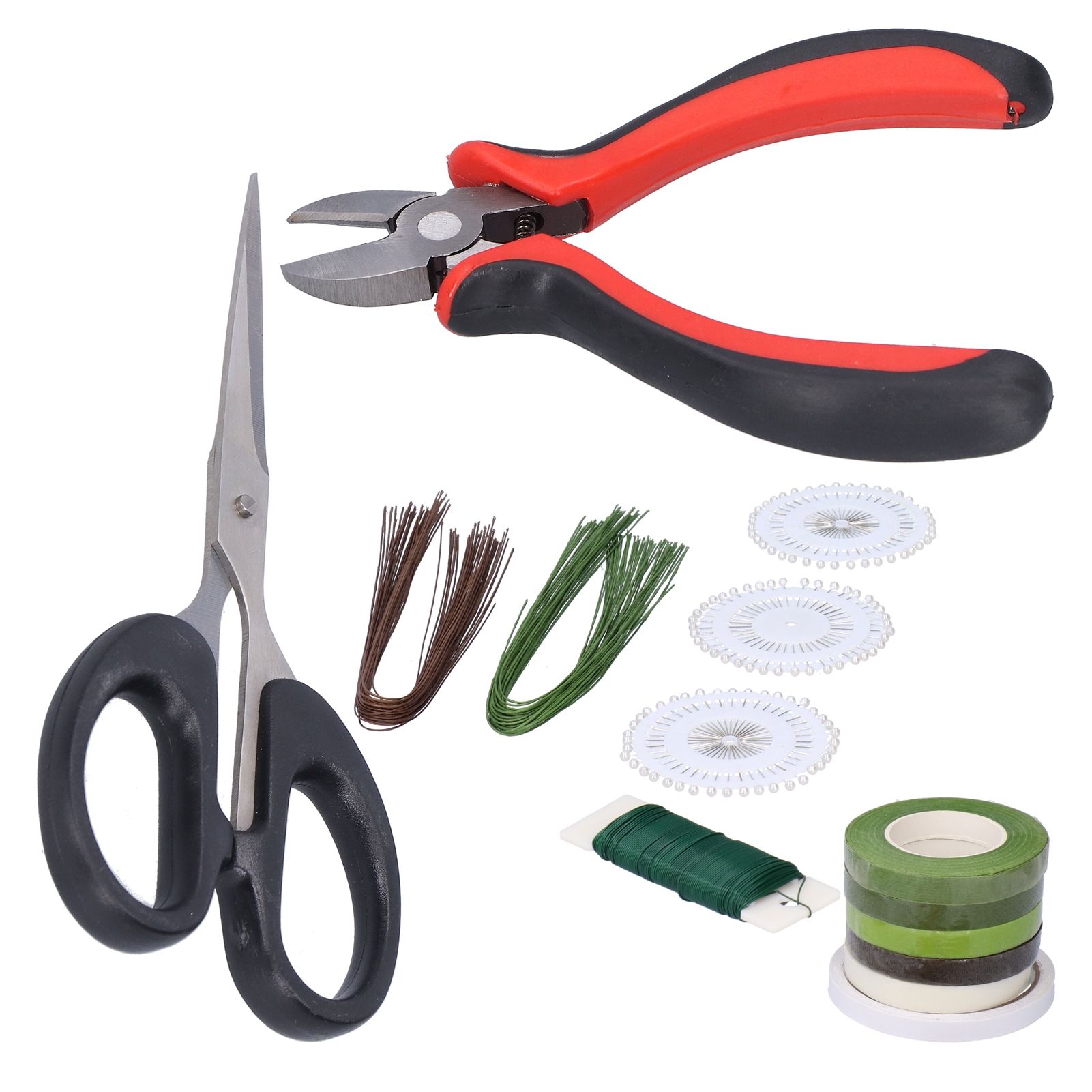 14Pcs set DIY Floral Tool Set Band DoubleSided Adhesive Tape Paint Line Flower view 6