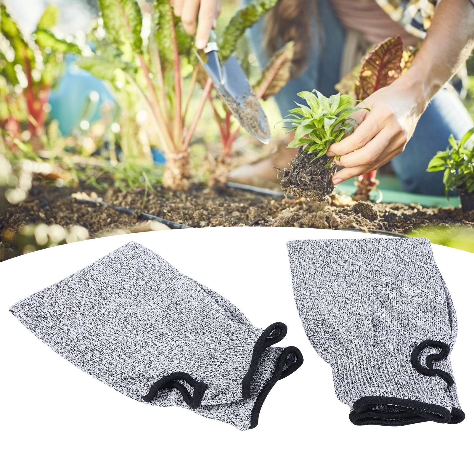 1 Pair 45cm Arm Protection Sleeve 5 Protection Grade Cut Resistant Safety Arm view 9