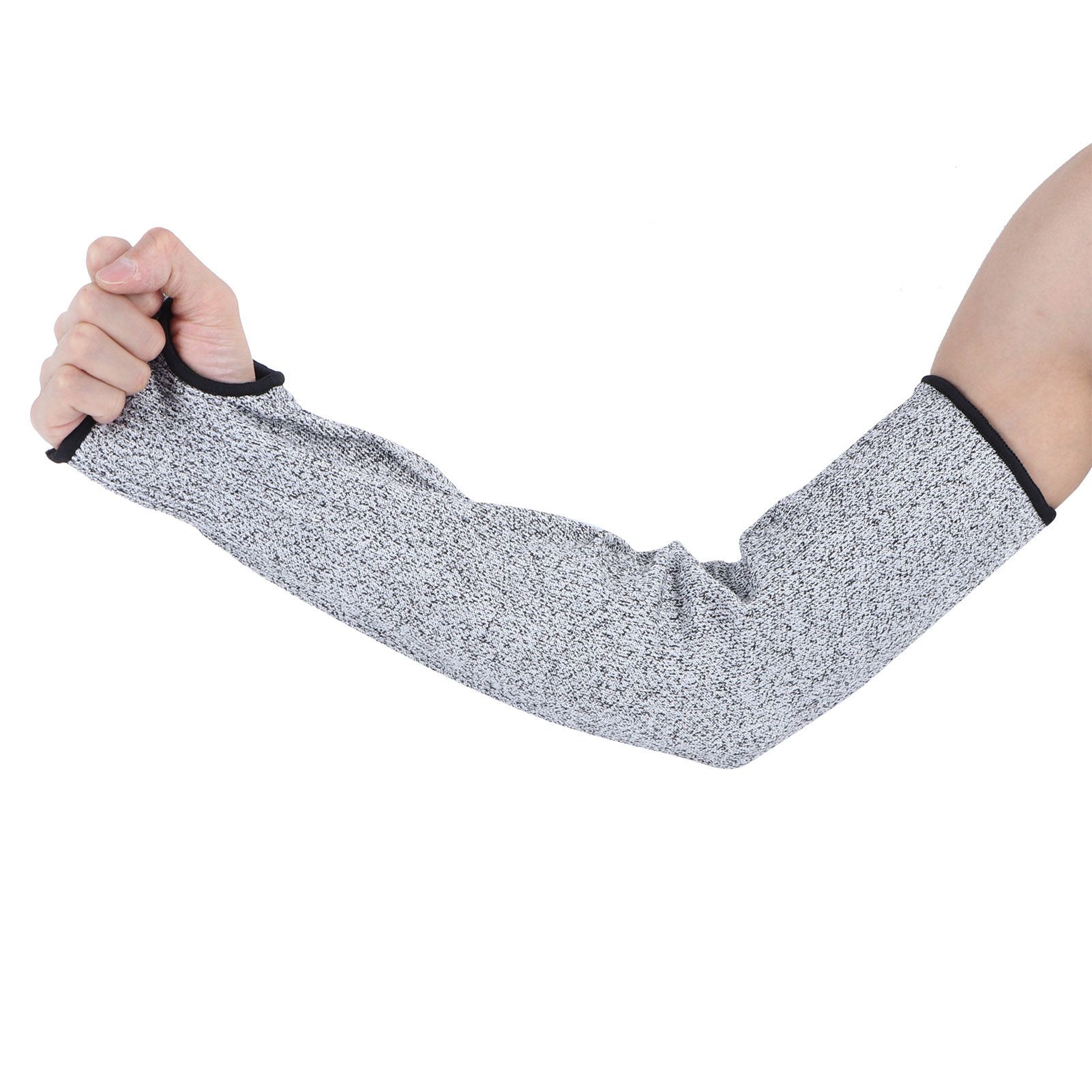 1 Pair 45cm Arm Protection Sleeve 5 Protection Grade Cut Resistant Safety Arm view 14