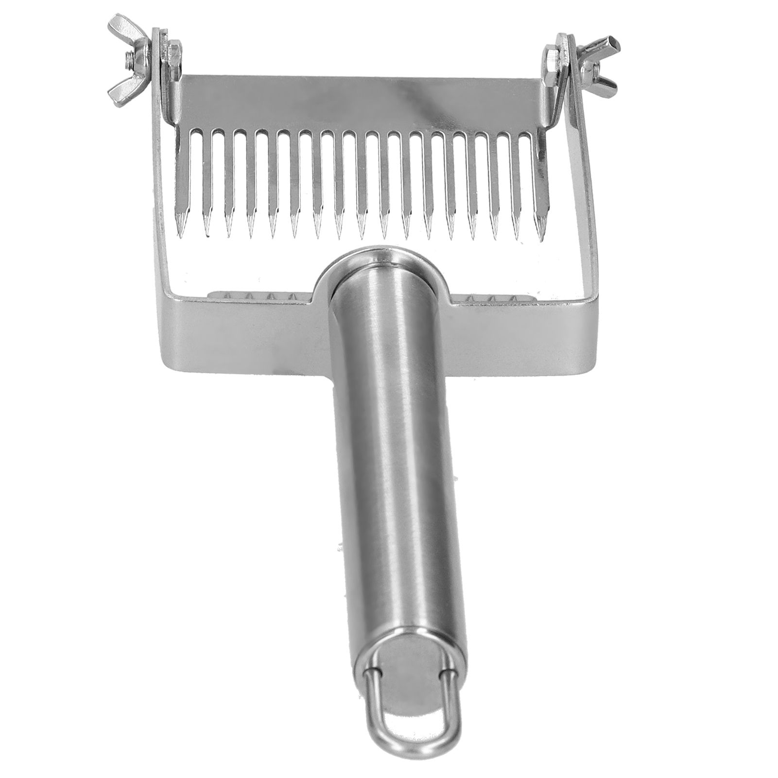 17 Tines Adjustable Honey Uncapping Fork Scraper Beehive Shovel Hand Tool view 3