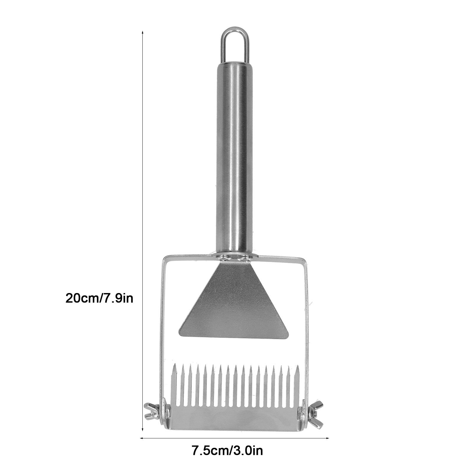 17 Tines Adjustable Honey Uncapping Fork Scraper Beehive Shovel Hand Tool view 13