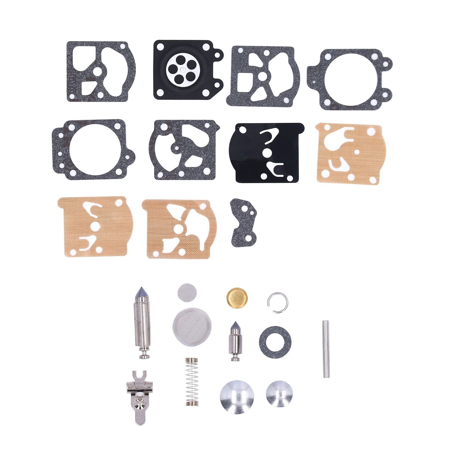 2Set Carburetor Carb Rebuild Repair Kit Garden Chainsaw Repair Kit For Walbro view 2
