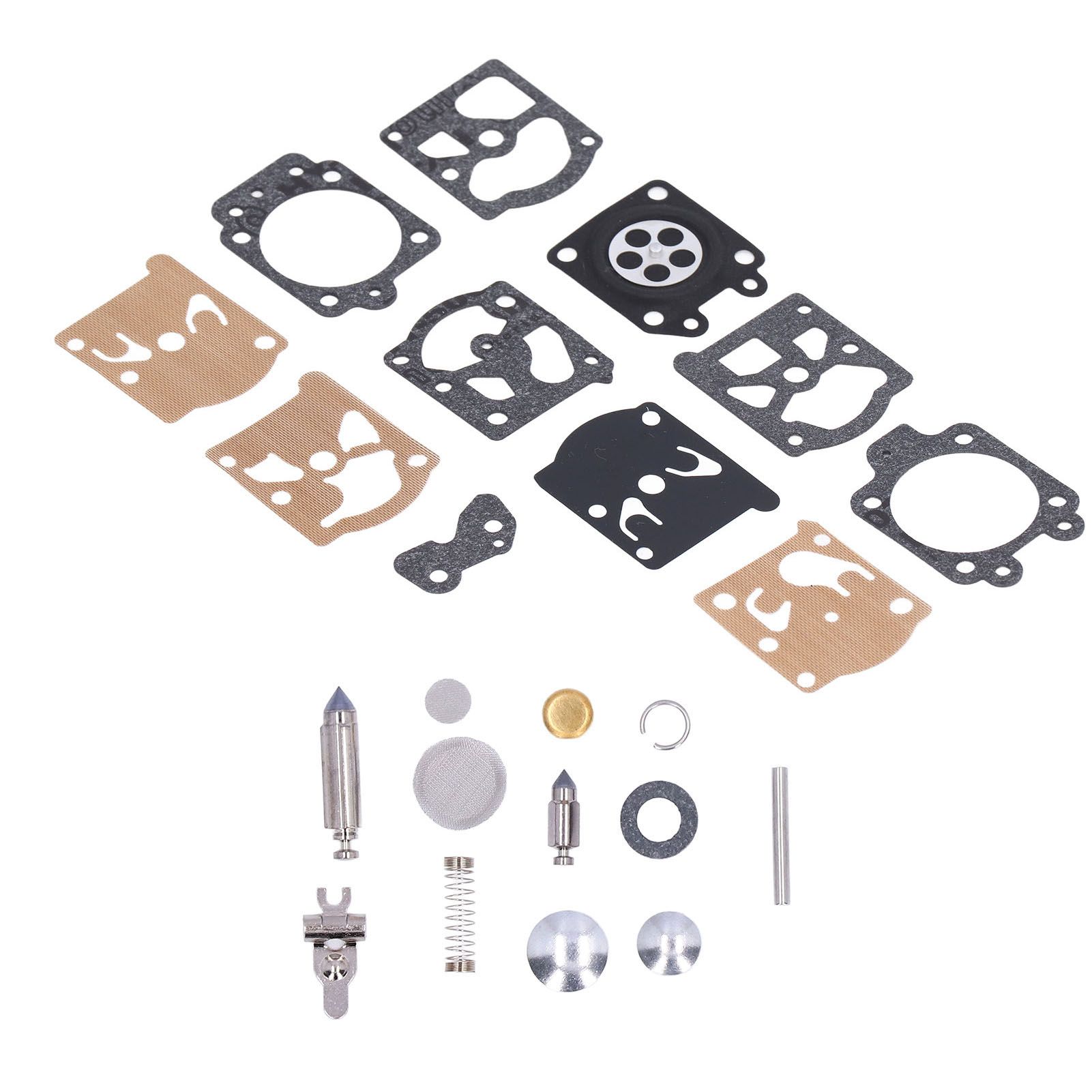 2Set Carburetor Carb Rebuild Repair Kit Garden Chainsaw Repair Kit For Walbro view 7