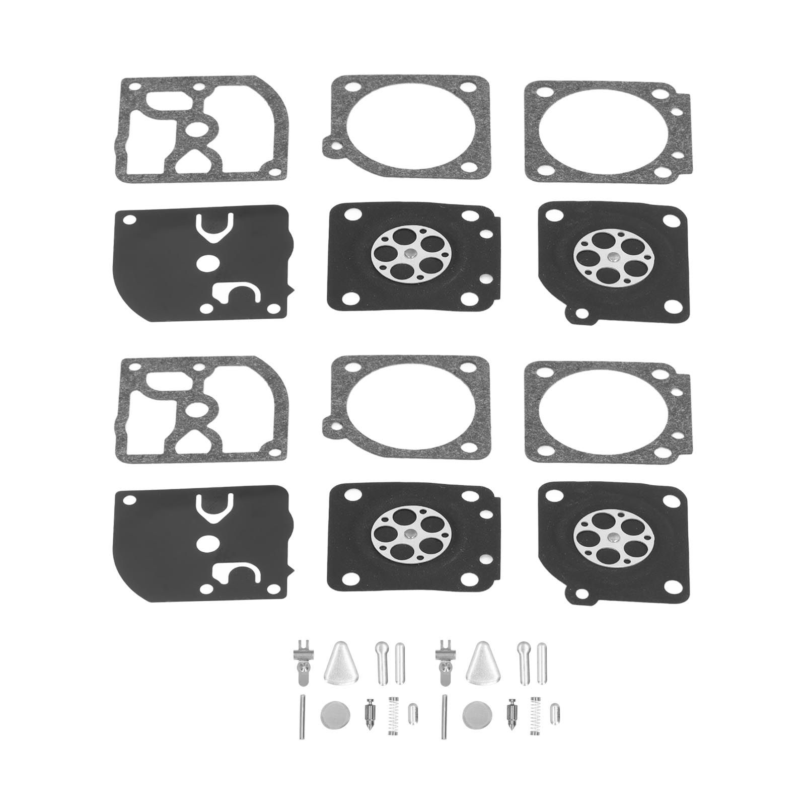 2 Sets Carburetor Rebuild Kit Replacement for STIHL MS200 MS200T C1Q RB‑69 view 9