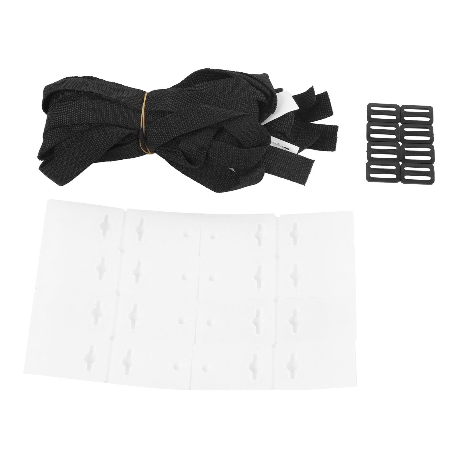 8 Sets Swimming Pool Roller Strap Solar Cover Reel Attachment Kit with Cord — image 1