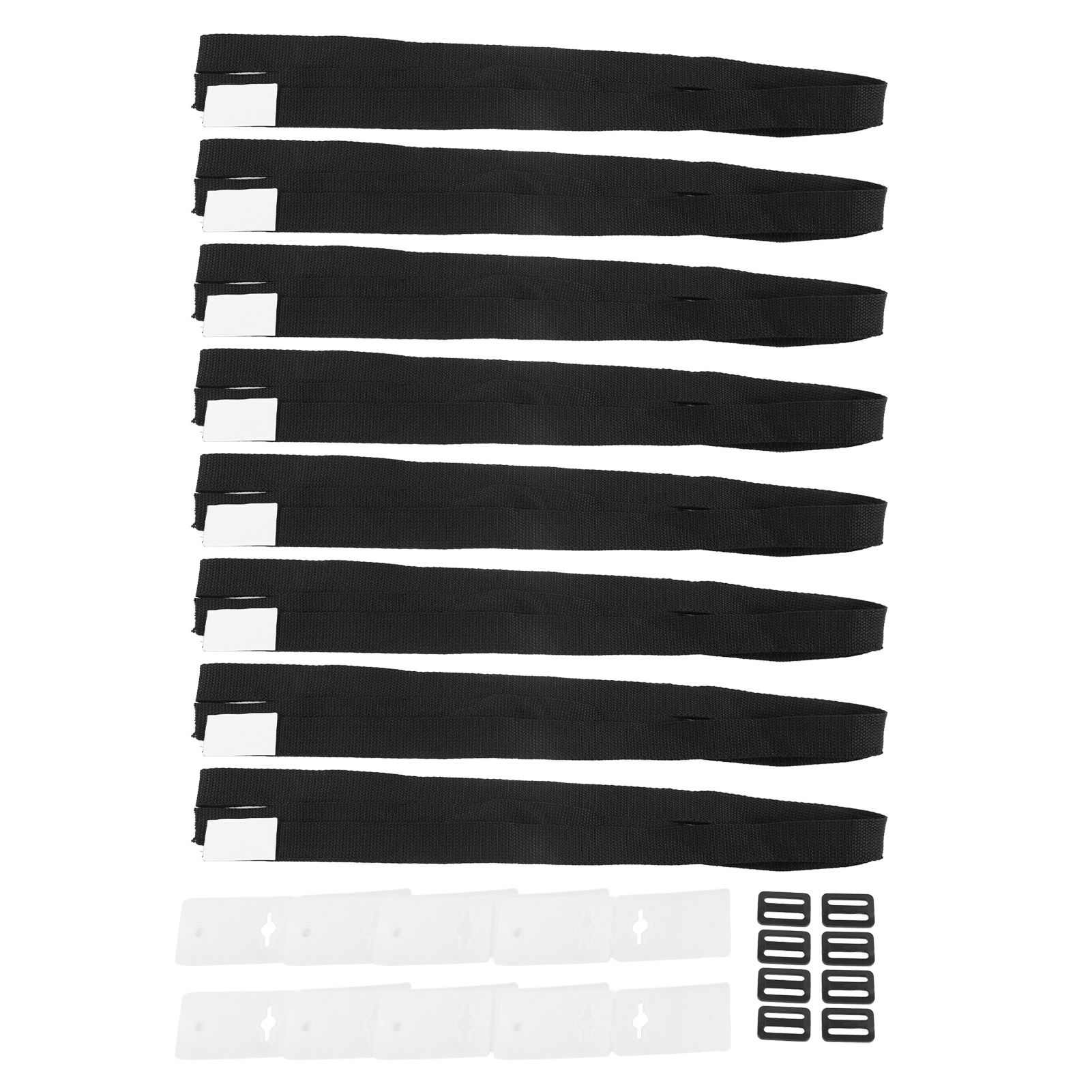 8 Sets Swimming Pool Roller Strap Solar Cover Reel Attachment Kit with Cord view 6