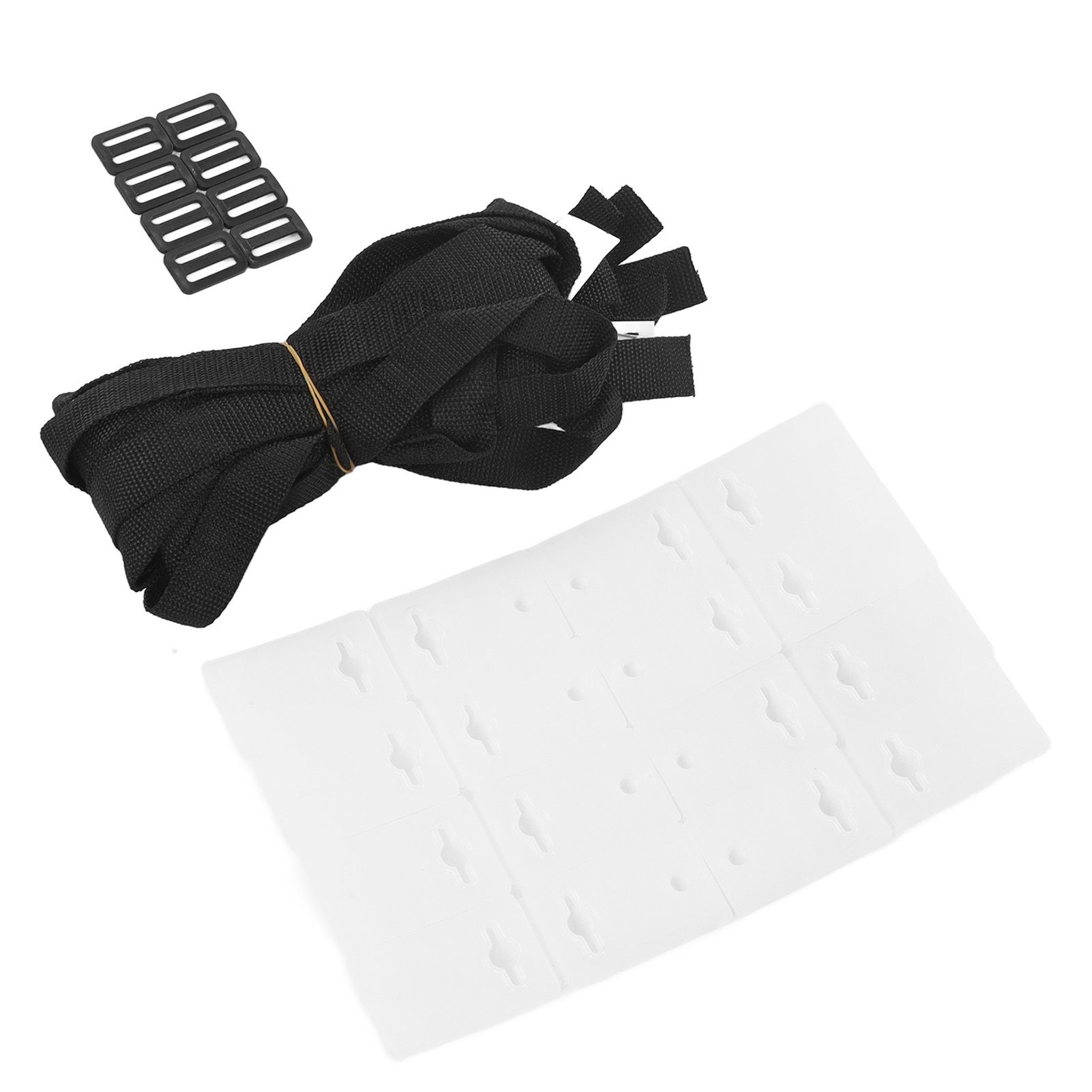 8 Sets Swimming Pool Roller Strap Solar Cover Reel Attachment Kit with Cord view 8