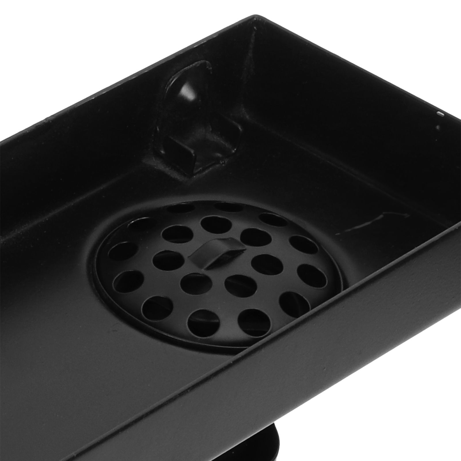 30cm Floor Drain 304 Stainless Steel Matte Black Linear Floor Concealed view 12