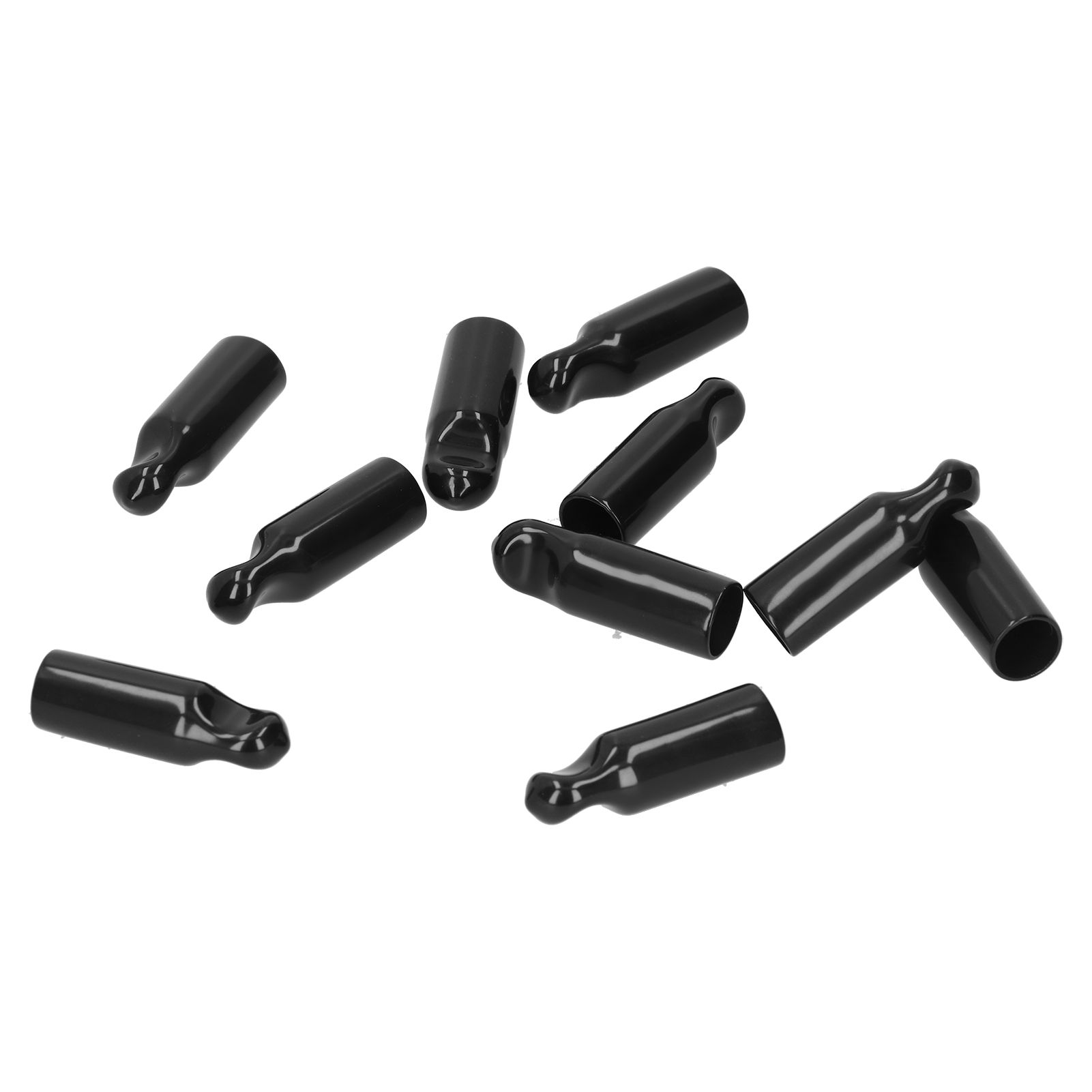 10Pcs Beer Tap Cap Rubber Covers Accessory for Beer Barrel Draft Beer Faucet Black view 8