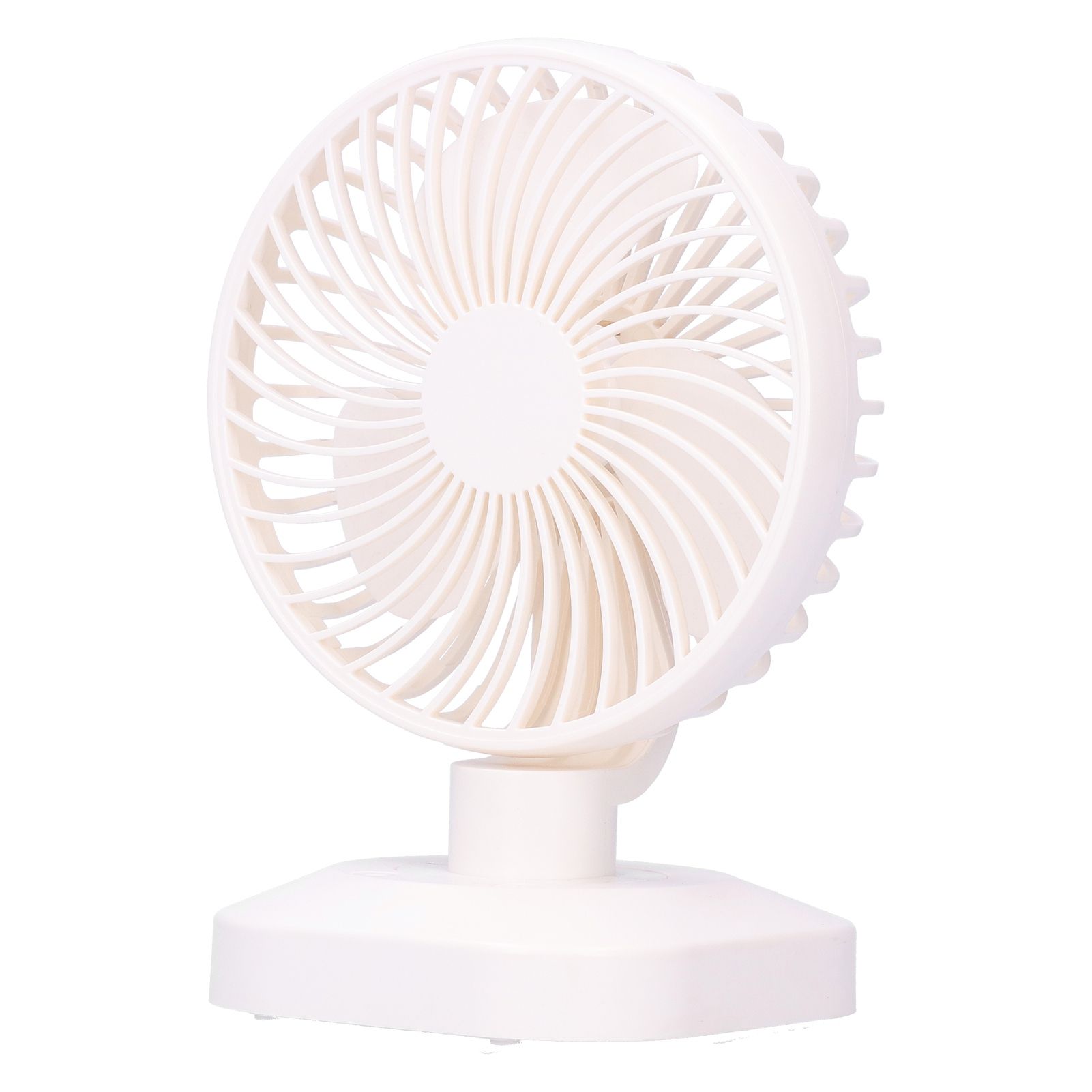 Table Fan Adjustable Portable Mini Fan 3‑Speeds Desktop Fan for Office Home view 2
