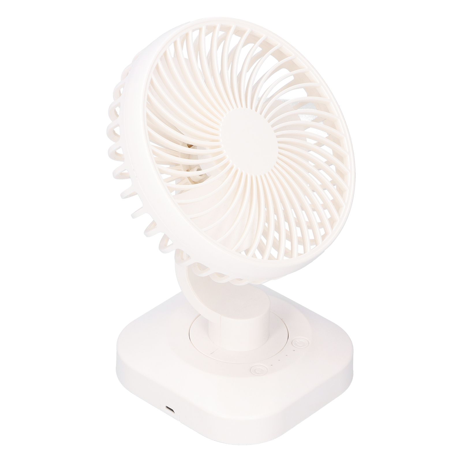 Table Fan Adjustable Portable Mini Fan 3‑Speeds Desktop Fan for Office Home view 4