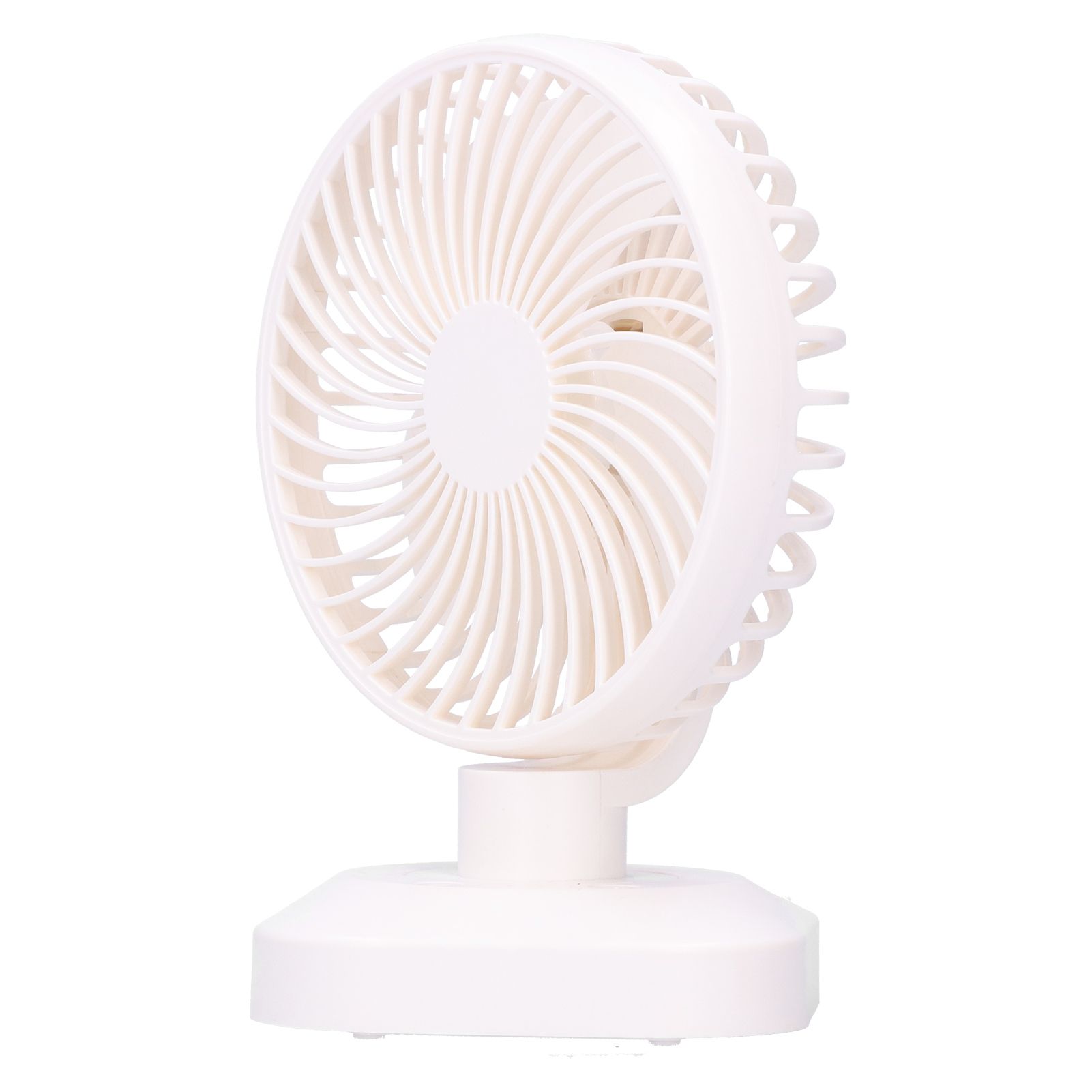 Table Fan Adjustable Portable Mini Fan 3‑Speeds Desktop Fan for Office Home view 6