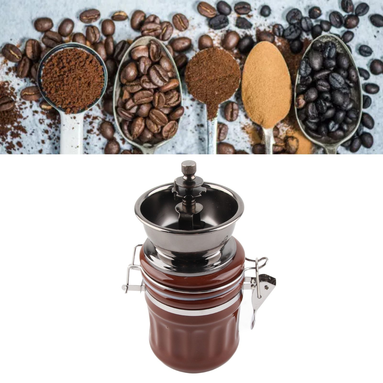 Manual Coffee Grinder European Style Multifunctional Ceramic Coffee Mill for view 11