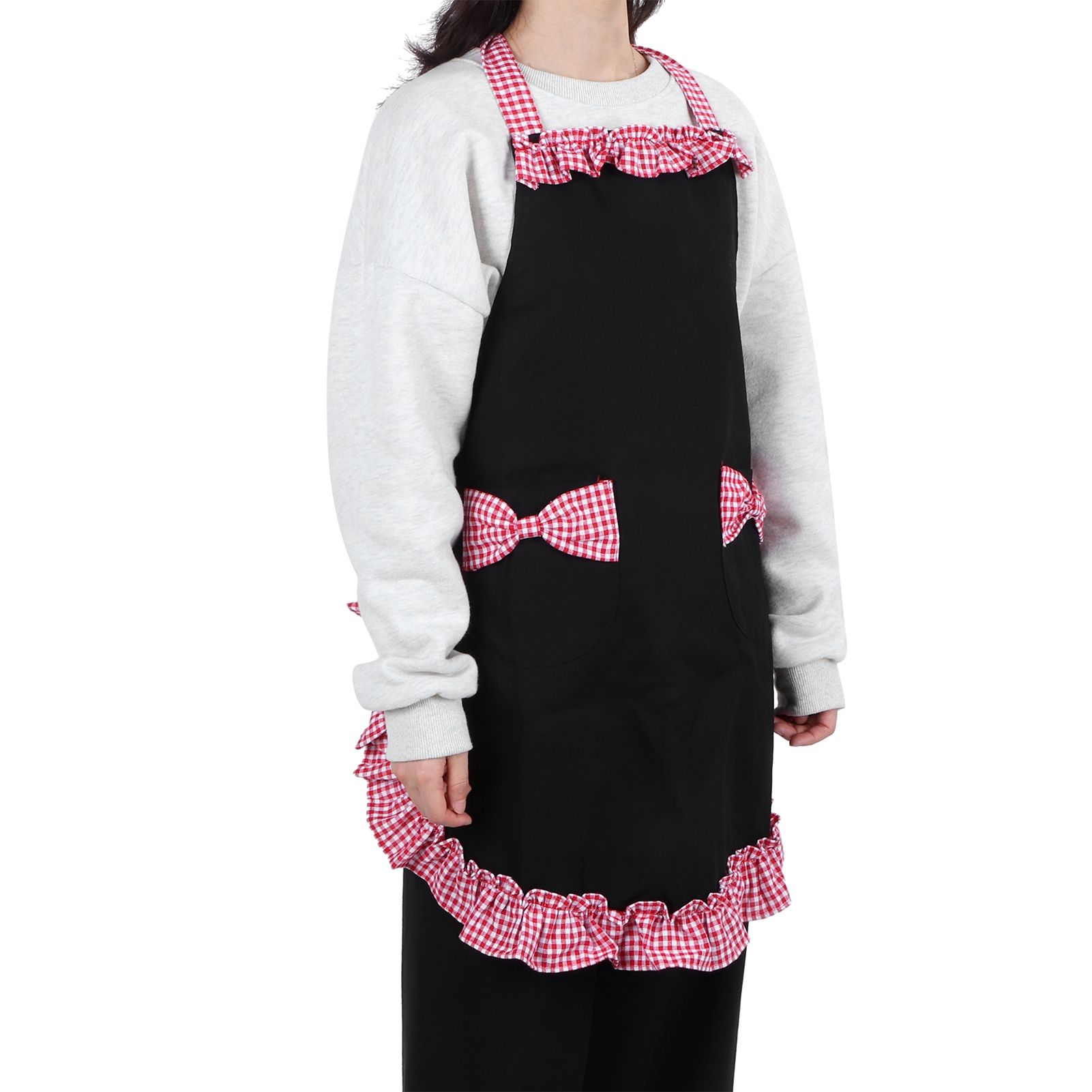 Bowknot Apron Multifunctional Cooking Oil‑Proof Waterproof Antifouling Apron view 6