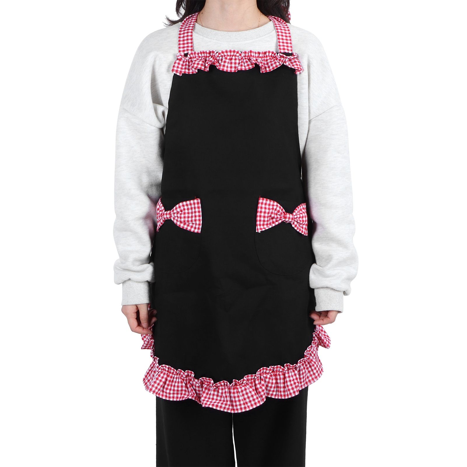 Bowknot Apron Multifunctional Cooking Oil‑Proof Waterproof Antifouling Apron view 8