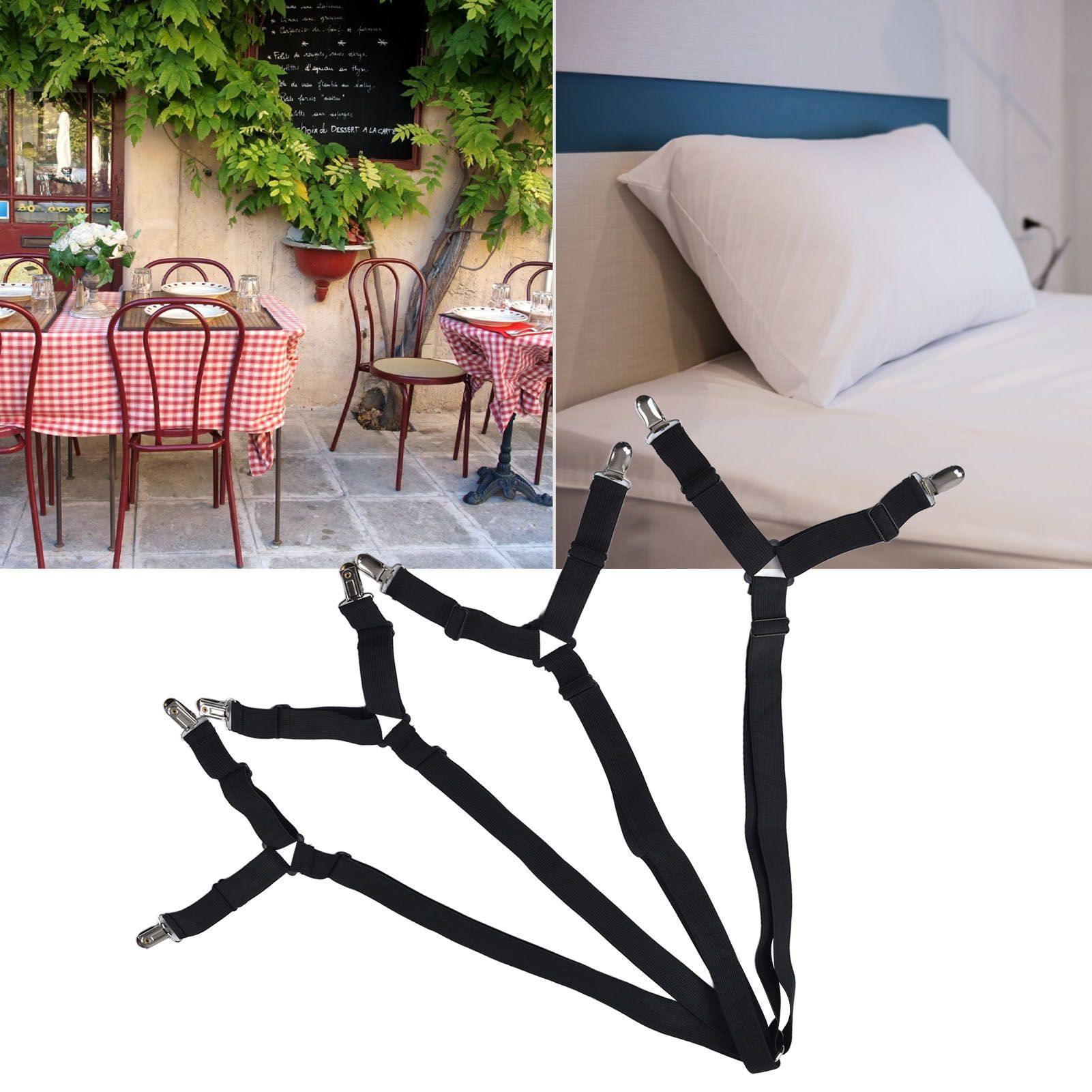 Bed Sheet Clip Lengthened Non Slip Multifunctional Adjustable Bed Sheet Holder view 12